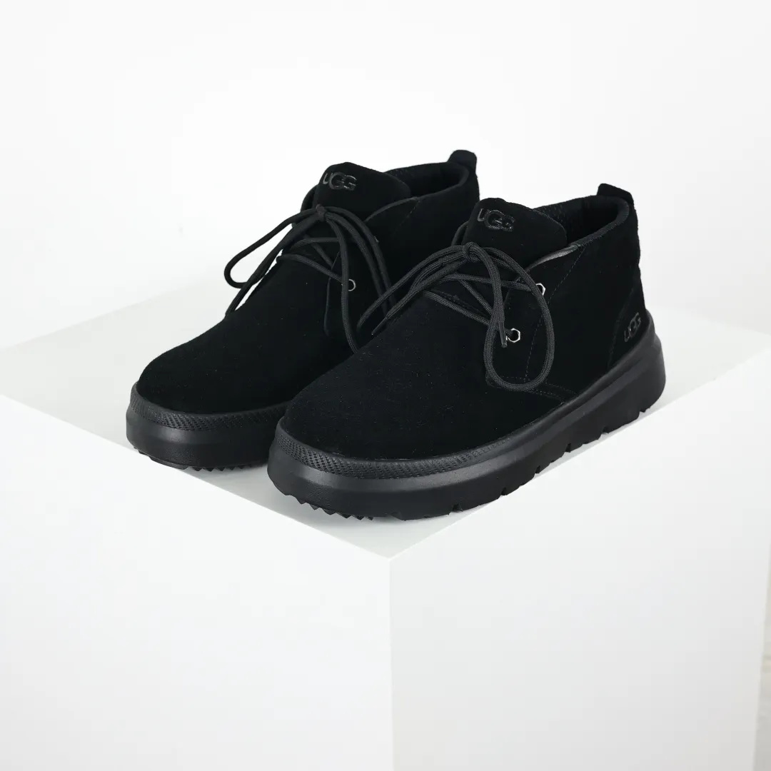 Copywriting price 💰700 The core recommendation is good price UGG sheepskin and fur integrated snow boots platform is exclusively for foreign trade UGG Burleigh Chukka men's mid-top snow boots 1151773 Produced by the production line of a ten-year-old brand shoemaking factory. Pay attention to every detail. Longfeng A-grade genuine sheepskin and fur integrated. Created in full compliance with the ZP process. Size: 40 41 42 43 44 45